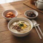 Authentic Tteokguk (Korean Rice Cake Soup)