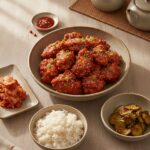 Crispy Korean Fried Chicken (Yangnyeom-Chicken)