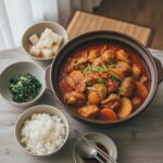 Dak Bokkeumtang (Spicy Braised Chicken)