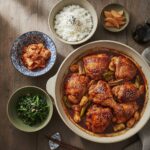 One-Pan Gochujang Glazed Chicken Thighs