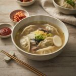 Mandu Guk with Store-Bought Dumplings