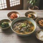 Korean Anchovy-Kelp Broth (Myeolchi Yuksu)