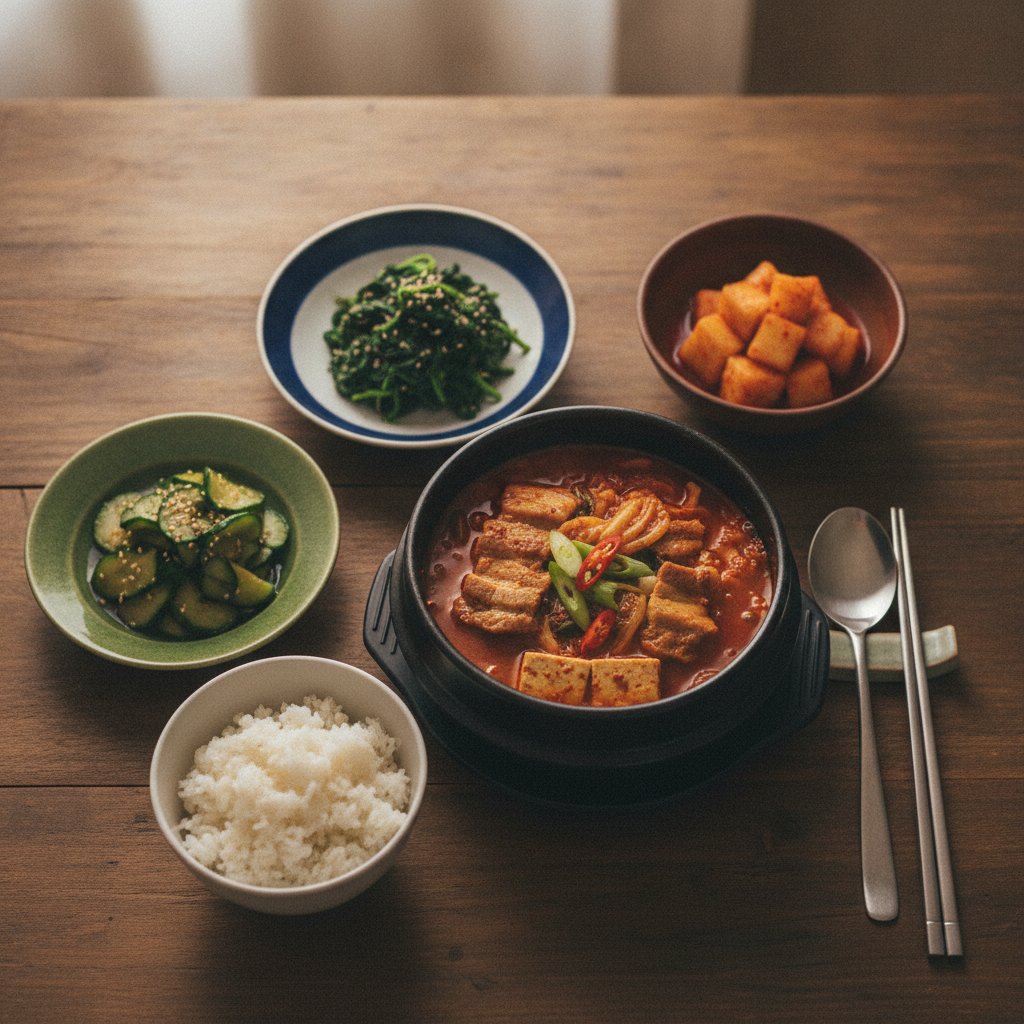 Classic Pork Belly Kimchi Jjigae (Korean Kimchi Stew)