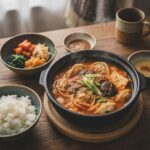 Kimchi Mandu Jjigae (Dumpling Stew)