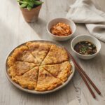 Crispy Kimchi Pancake (Kimchijeon)