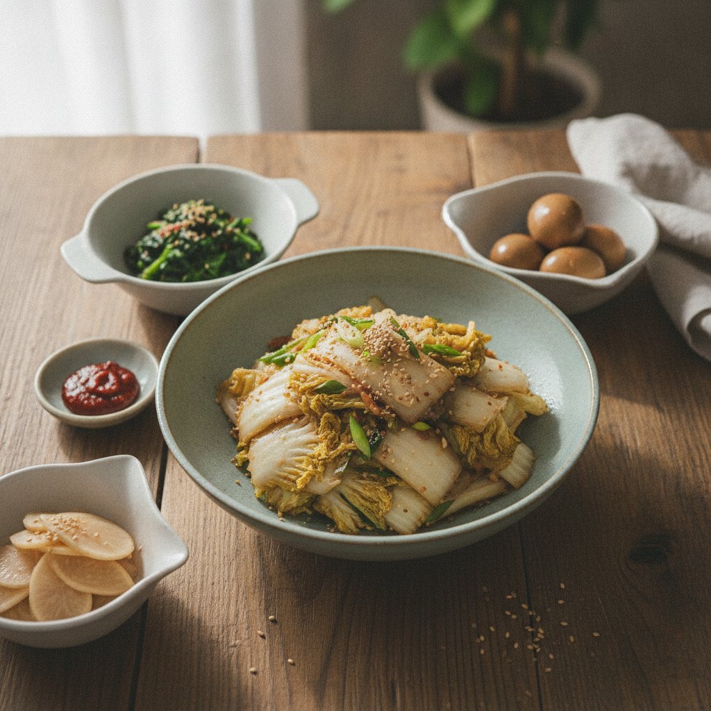 Easy Baechu Namul (Korean Blanched Cabbage Side Dish)
