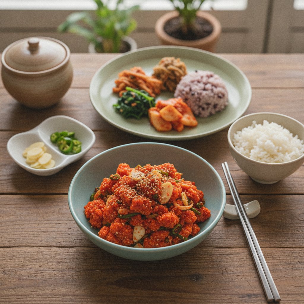 Easy Korean Seasoned Pollack Roe (Myeongranjeot Muchim)