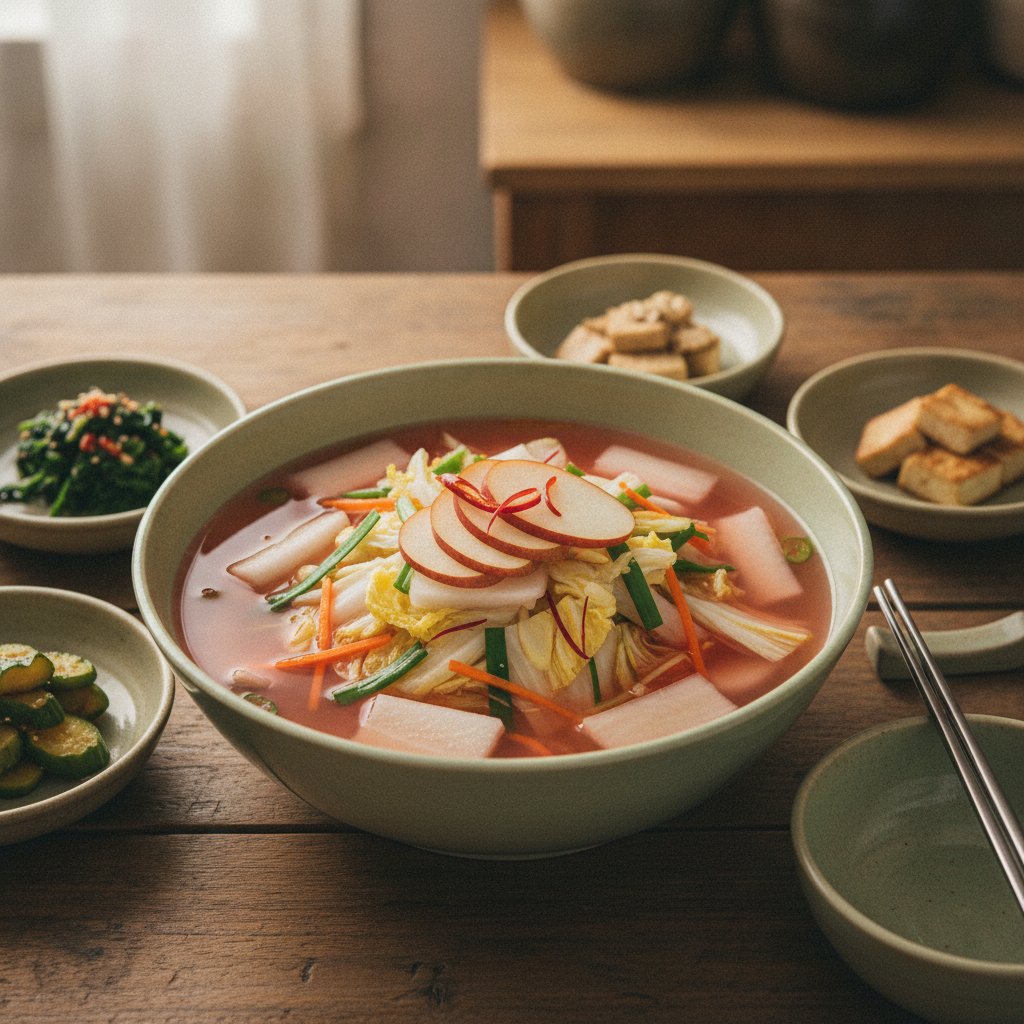 Easy Nabak Kimchi Recipe (Korean Water Kimchi)