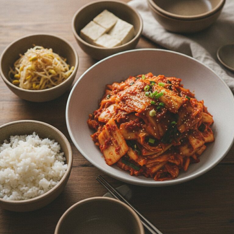 Easy Stir Fried Kimchi (Kimchi Bokkeum) Side Dish