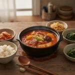 Gochujang Jjigae (Spicy Pork & Potato Stew)