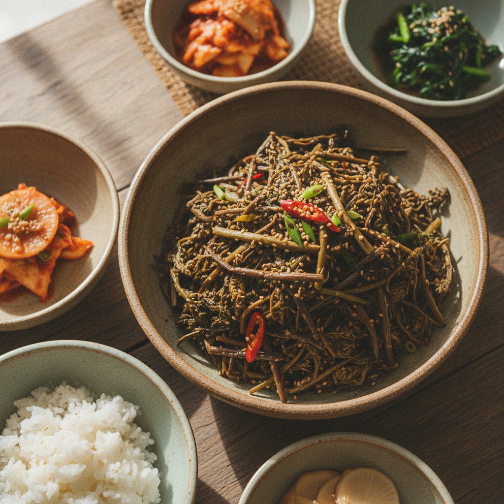 Gosari Namul: Korean Seasoned Fernbrake Recipe