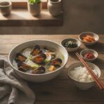 Honghap Tang (Clear Korean Mussel Soup)