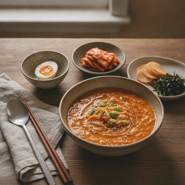 Kimchi Juk: Cozy Korean Kimchi Porridge Recipe