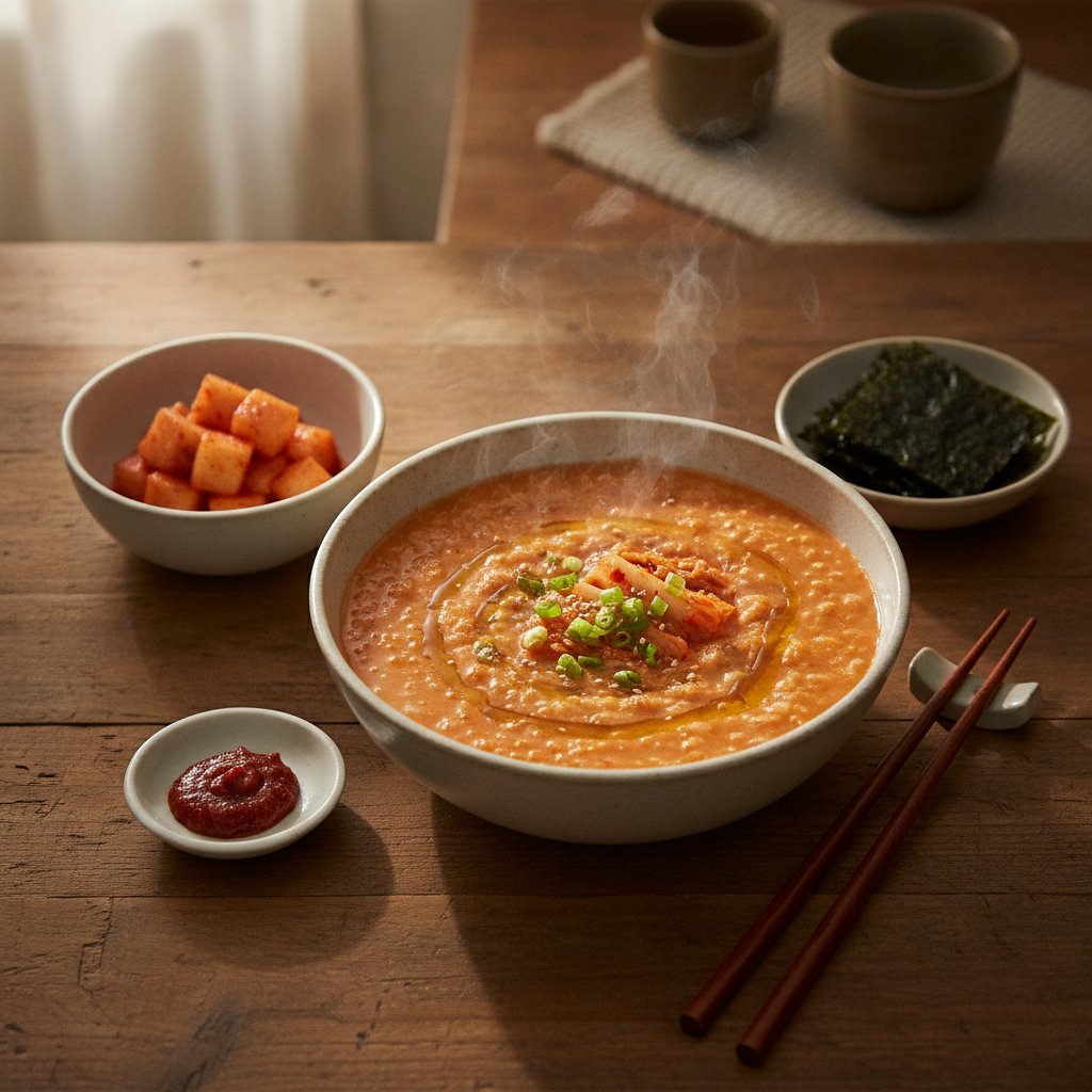 Kimchi Juk: Cozy Korean Kimchi Porridge Recipe