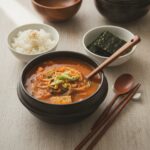 Kimchi Kongnamul Guk
