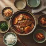 Korean Braised Mackerel and Radish