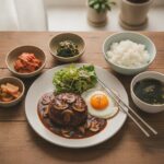 Korean Hambak Steak Recipe