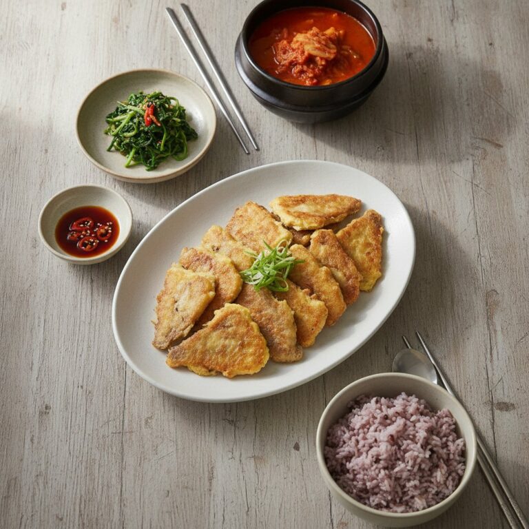 Korean Pan Fried Fish Recipe (Saengseon Jeon)