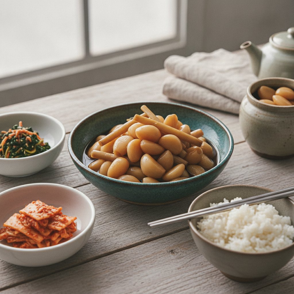 Korean Pickled Garlic Recipe: Maneul Jangajji