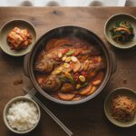 Korean Spicy Braised Flounder (Gajami Jorim)