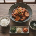 Spicy Braised Pollock (Kkodari Jorim)