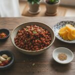 Korean Sweet Soy Braised Peanuts