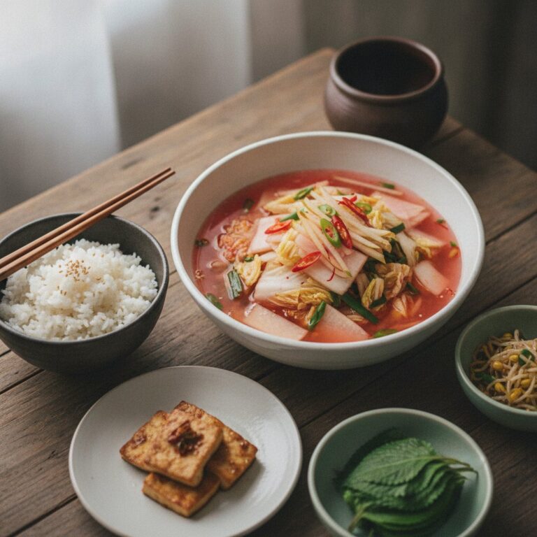 Nabak Kimchi Recipe: Mild Korean Water Kimchi