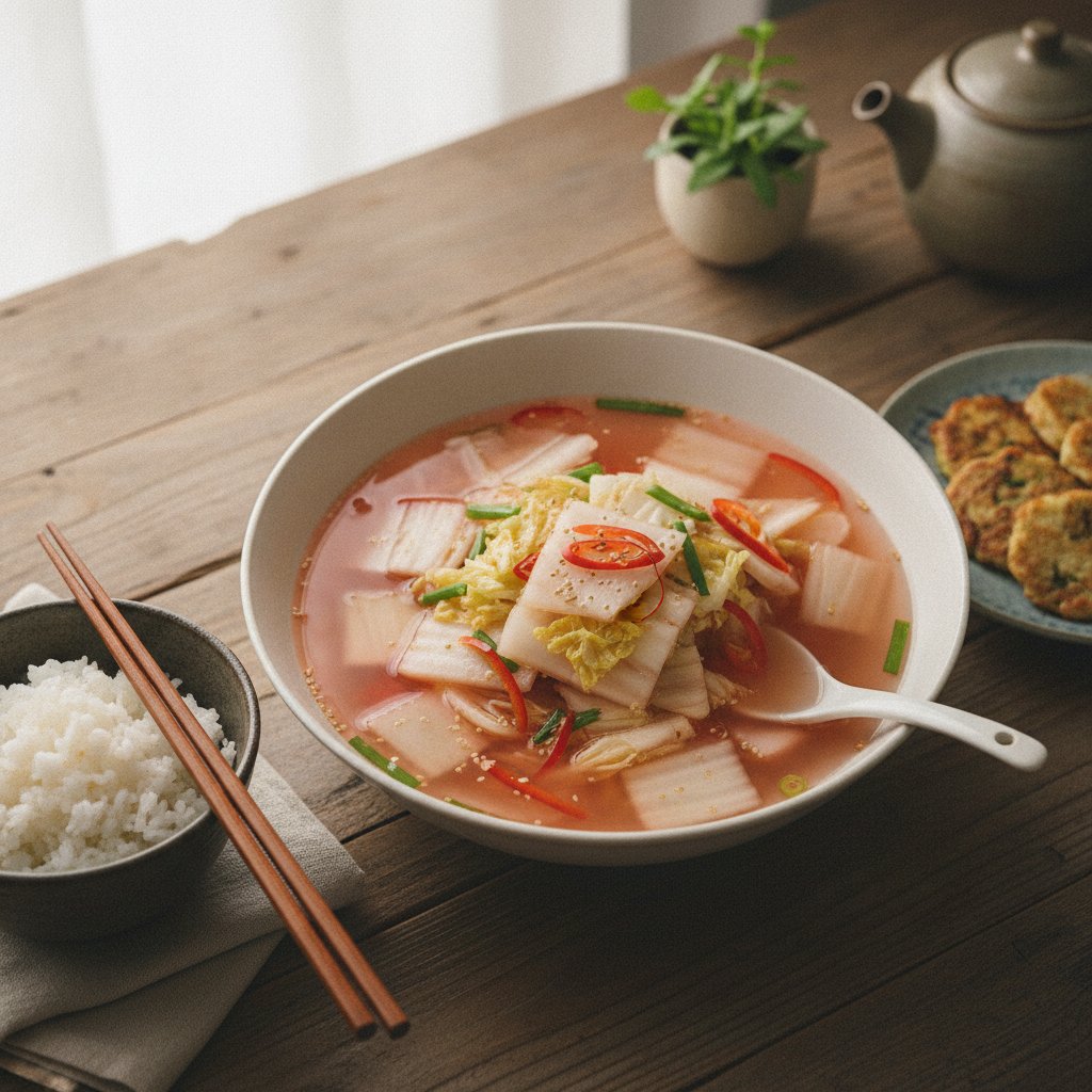 Nabak Kimchi Recipe: Mild Korean Water Kimchi