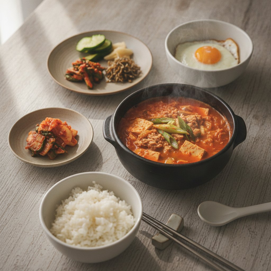 Quick Tuna Kimchi Jjigae (Korean Kimchi Stew Recipe)