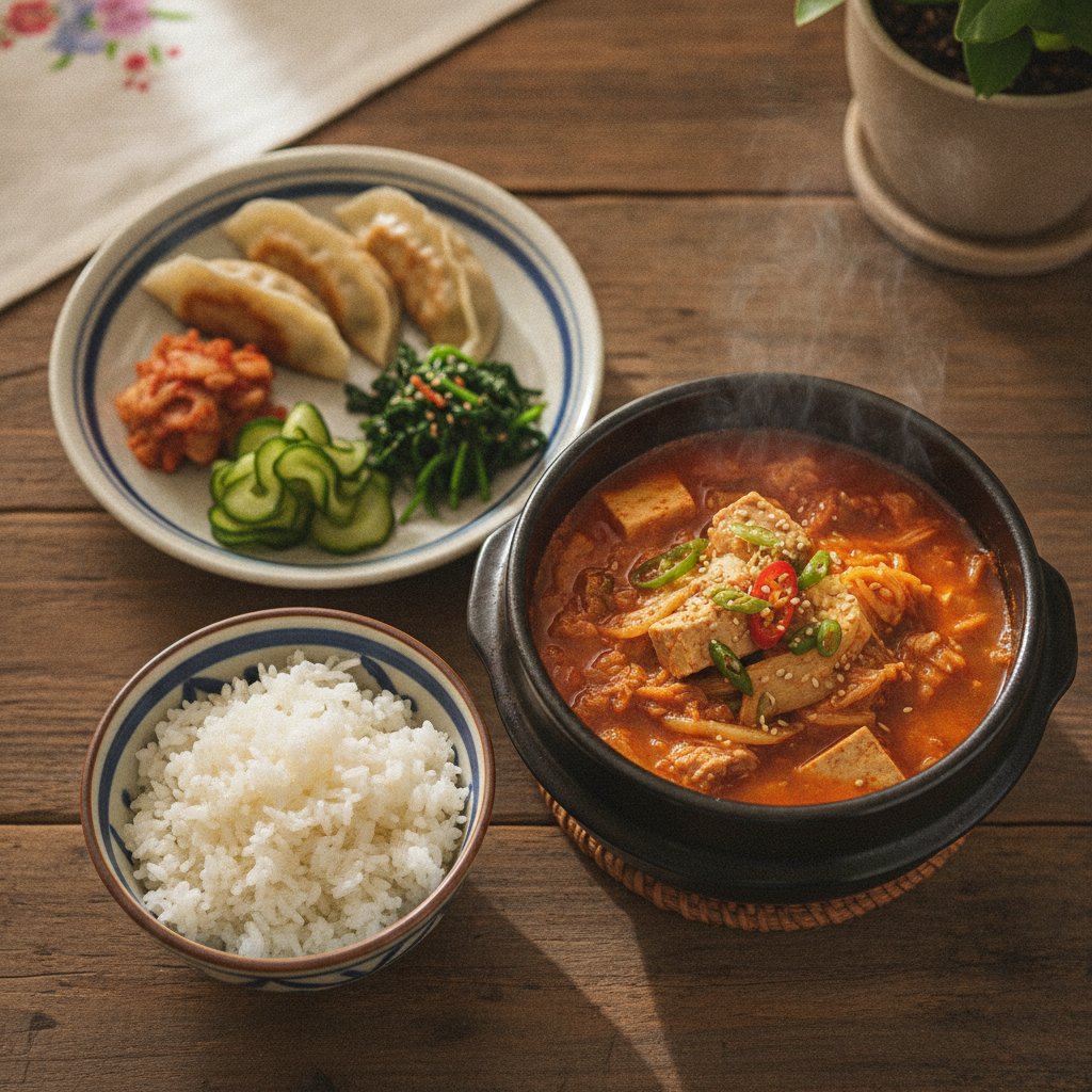Quick Tuna Kimchi Jjigae (Korean Kimchi Stew Recipe)