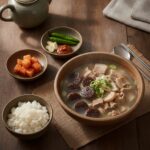 Soondae Gukbap (Korean Sausage Soup)