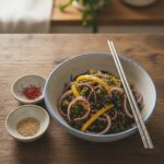 Sweet and Tangy Korean Seaweed Salad