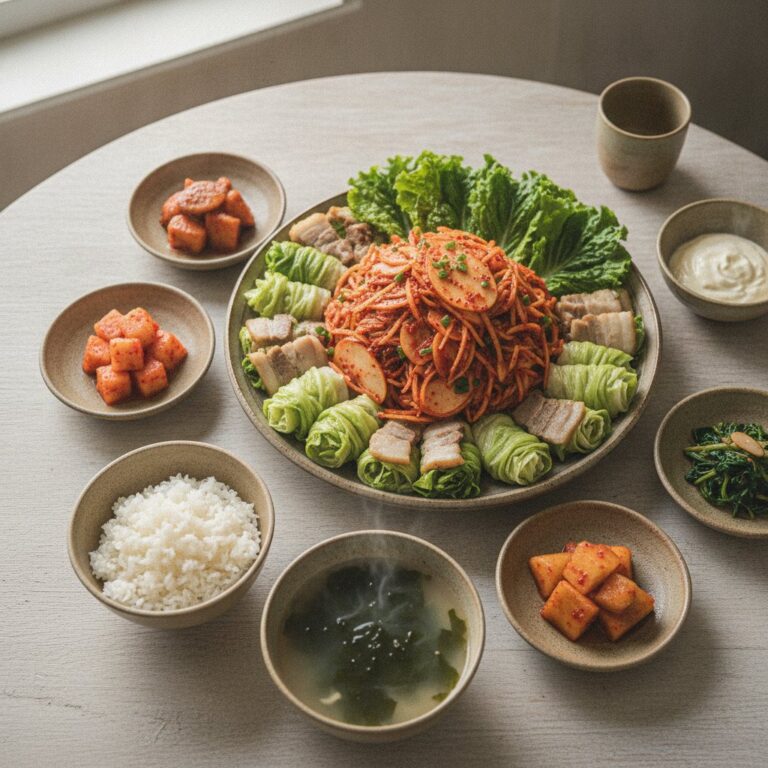 Sweet Crunchy Bossam Kimchi Recipe (Musaengchae)
