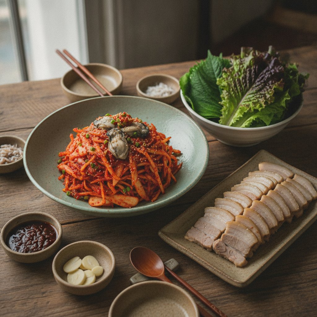Sweet Crunchy Bossam Kimchi Recipe (Musaengchae)