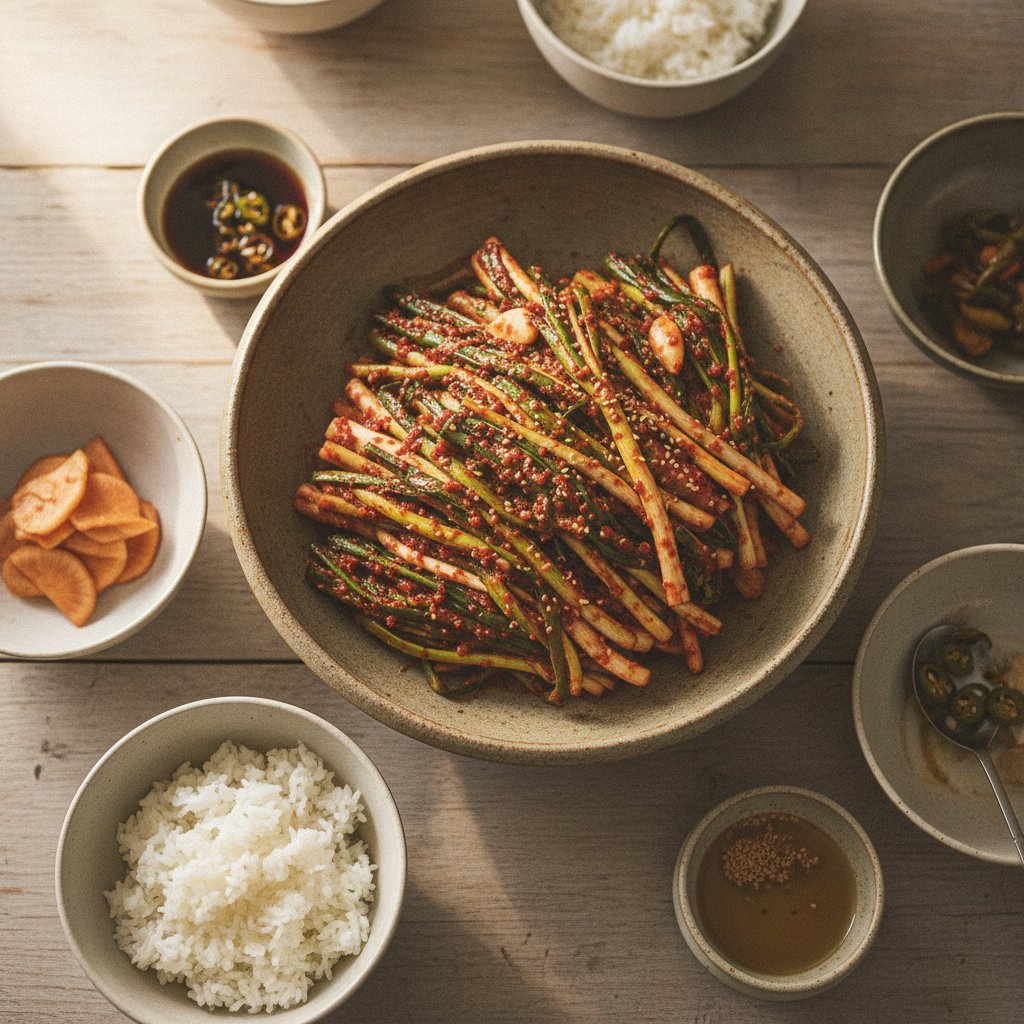 Traditional Pa Kimchi Recipe: Korean Green Onion Kimchi