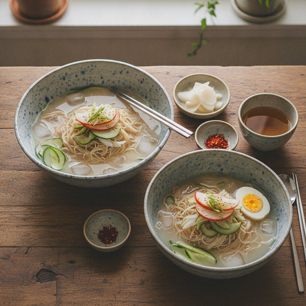 Dongchimi Guksu Cold Korean Noodle Soup Recipe