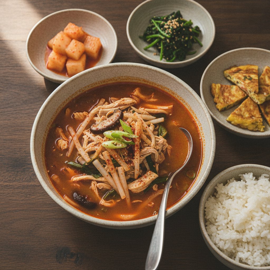 Easy Dakgaejang Recipe: Spicy Korean Chicken Soup