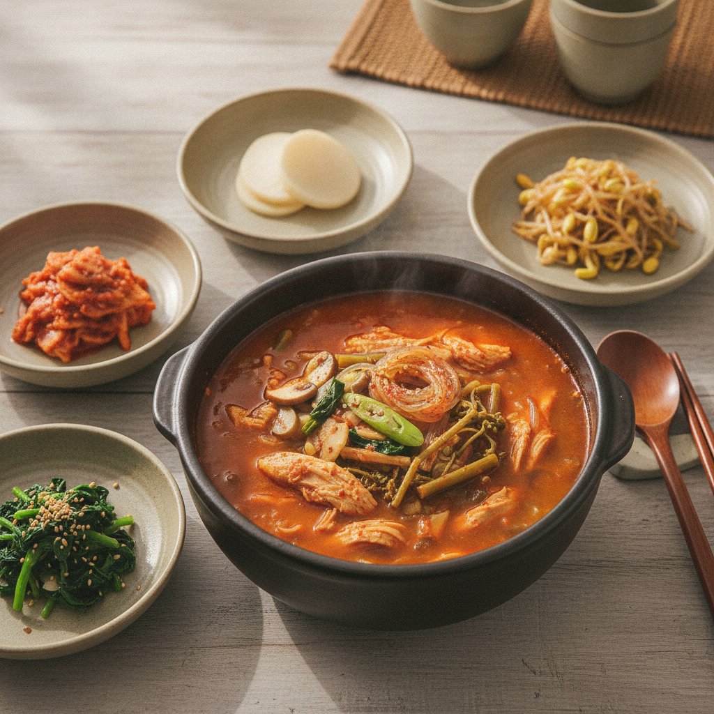 Easy Dakgaejang Recipe: Spicy Korean Chicken Soup